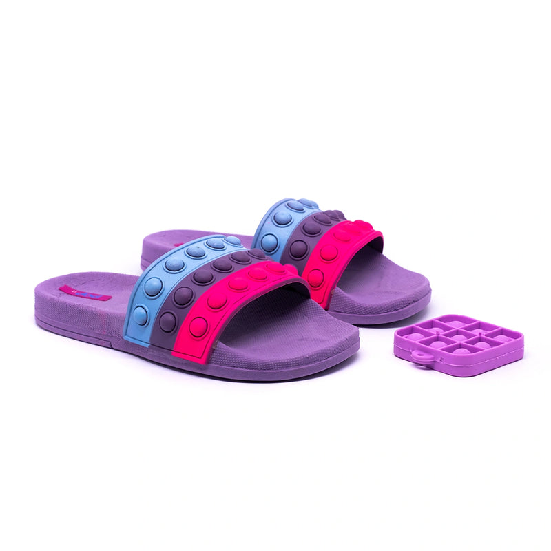 Chinelo Slider Infantil Pop it