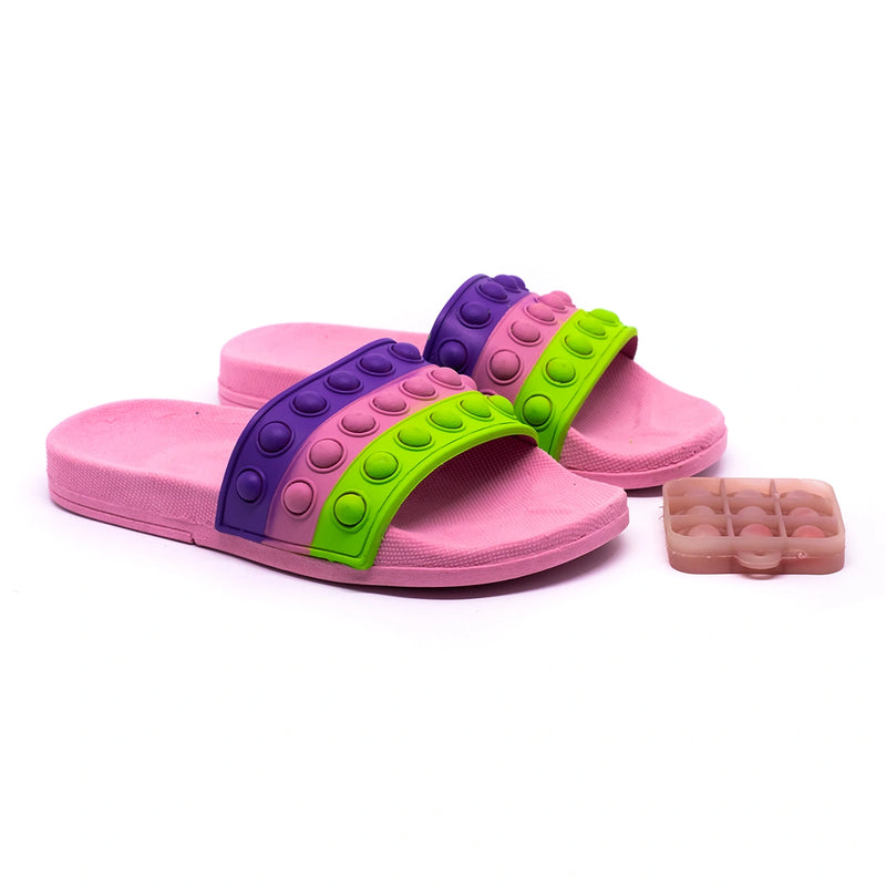 Chinelo Slider Infantil Pop it